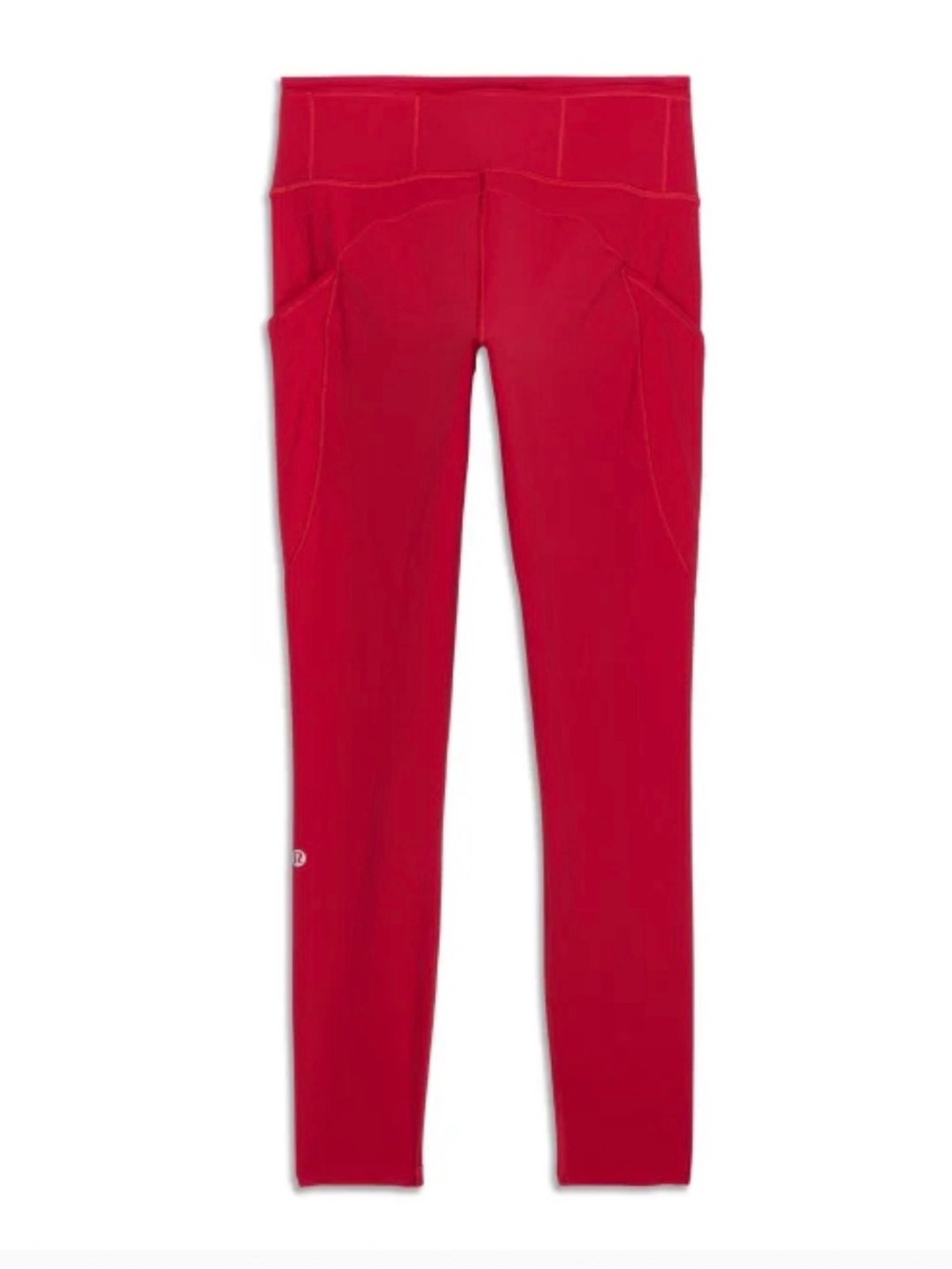 Lululemon Fast and Free High-Rise leggings size 4 red